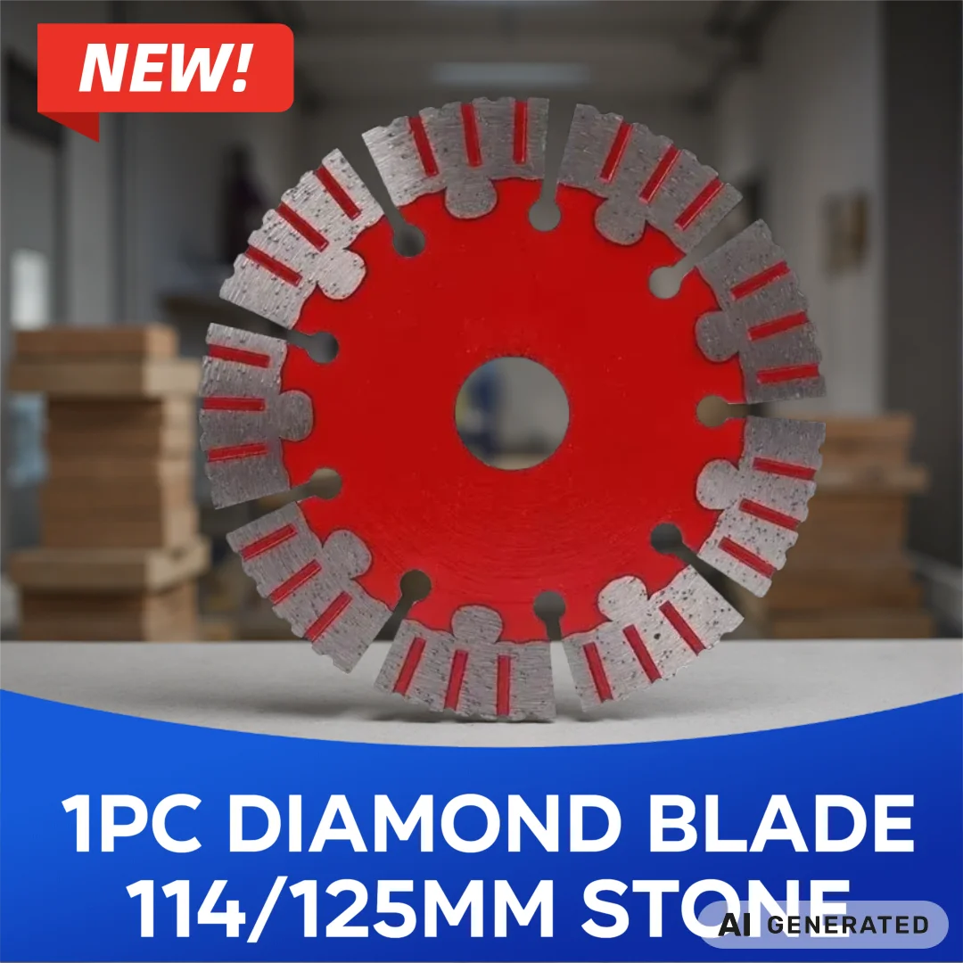 1PC 114 125mm Diamond Saw Blade Dry Cutting Disc for Marble Concrete Porcelain Tile Granite Quartz Stone Concrete Cutting Discs