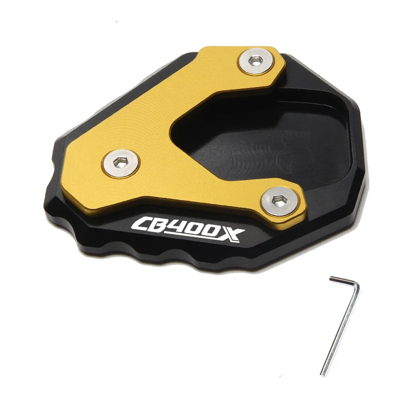 

For Honda CB400X Motorcycle Accessories Kickstand Enlarge Pad Anti-slid Side Stand Extension Plate Aluminum Alloy Moto Parts