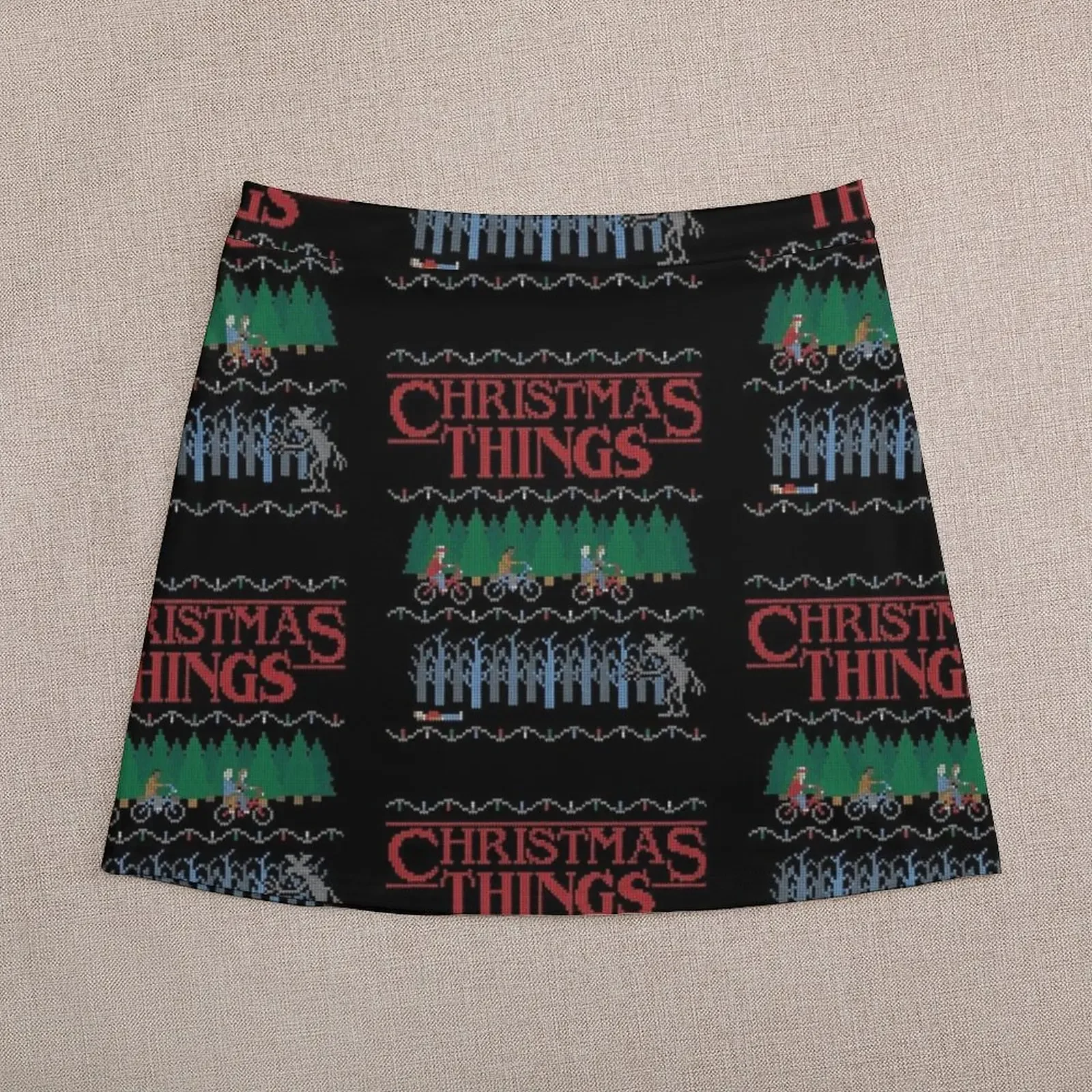Christmas Things Mini Skirt Women skirts summer outfits for women 2025 korean style women clothing Mini Skirt