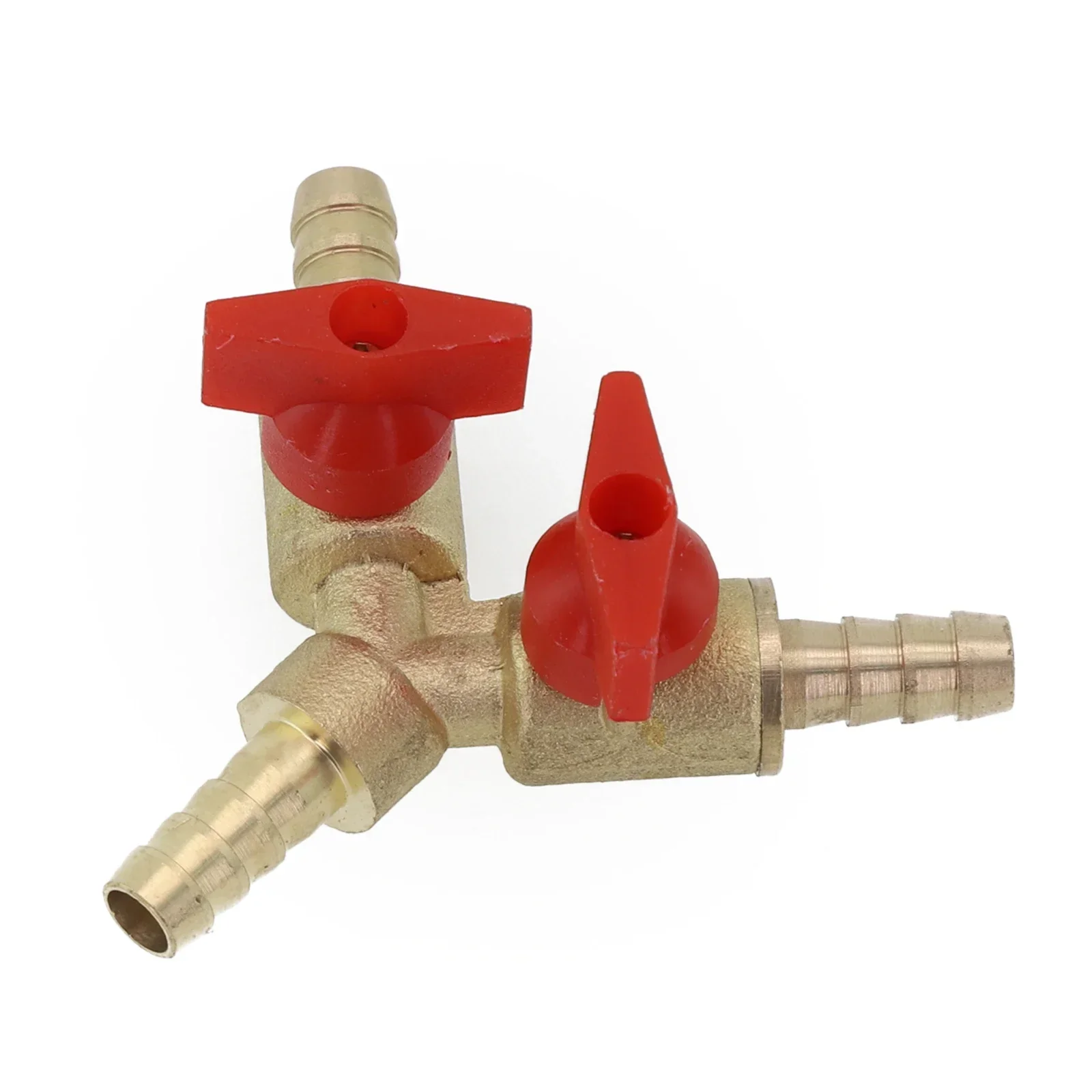 Practical Brass Ball Brass Ball Brass Ball Valve Brass Material Burr-free Smooth Edges Y Type Brass Ball Valve