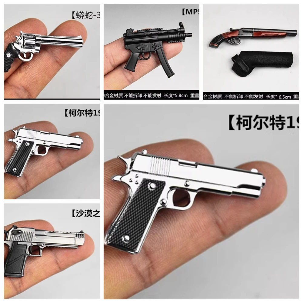 Модель пистолета MP5K, игрушки в масштабе 1:6, P92 Colt, левое колесо Glock P18C R1895 R45 357 M17, подходит для 12 дюймов TBl, игрушки-фигурки