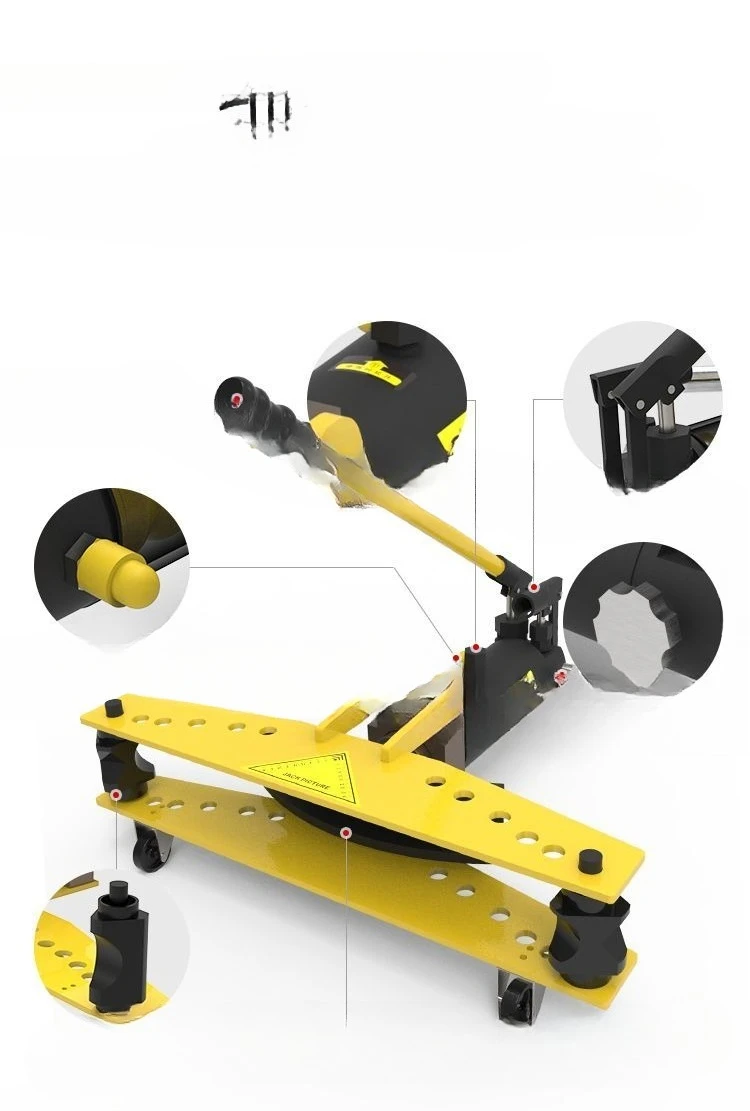 

Manual hydraulic pipe bender SWG-2-3415 inch electric pipe bender