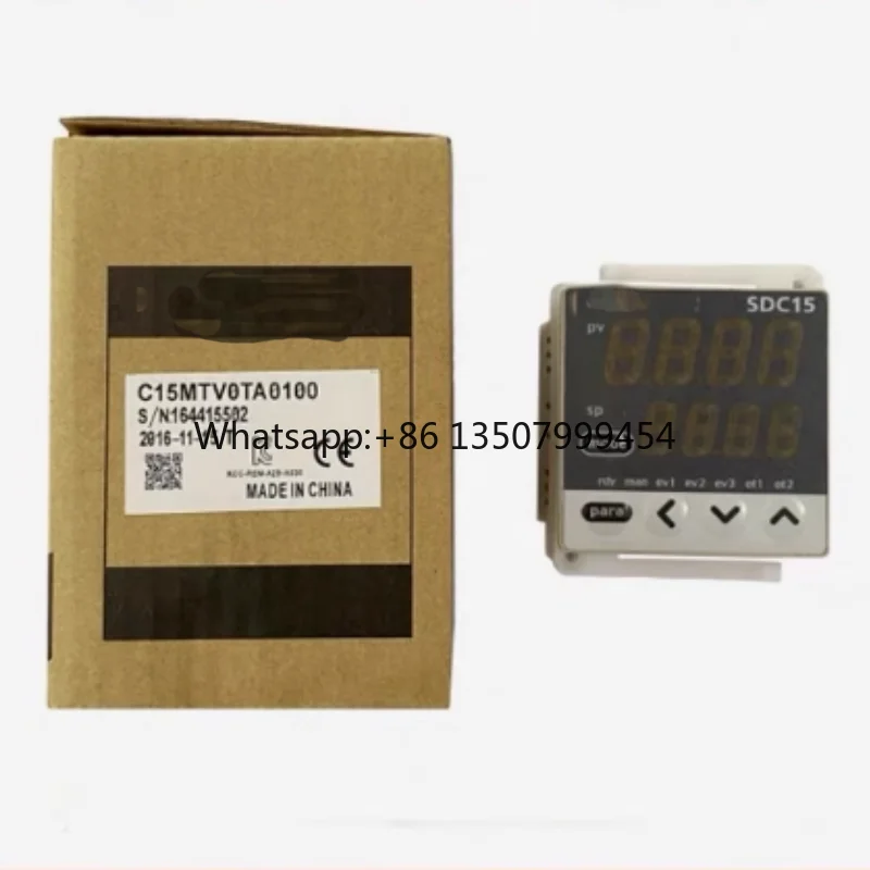 C15MTV0RA0100 C15MTRORA0100 Temperature Control Meter SDC15MTV0/R0/C0 01/03 Digital Regulator
