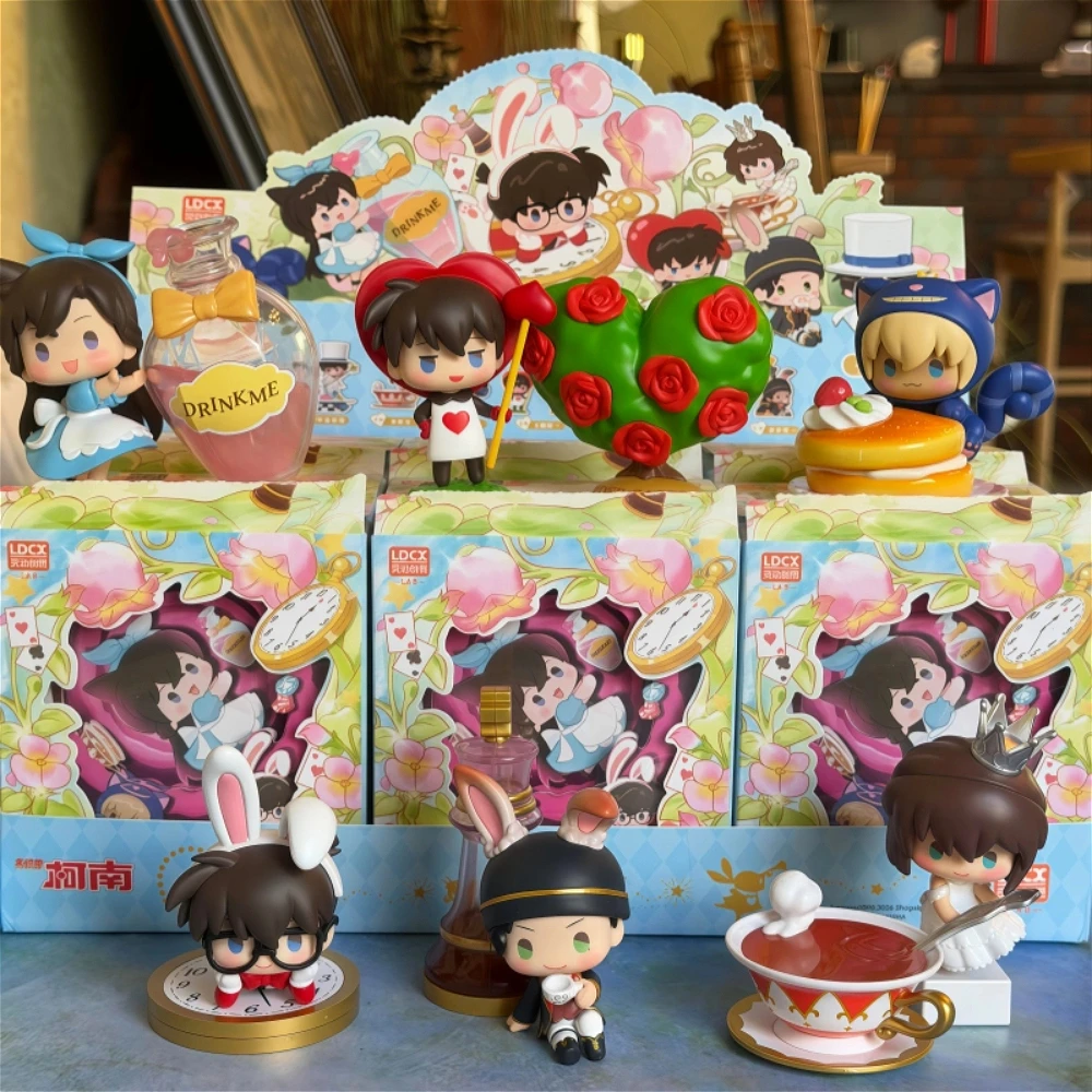 

Detective Conan Fairy Tale Wandering Series Blind Box Anime Peripherals Figure Decoration Cute Doll Surprise Bag Trendy Toy Gift