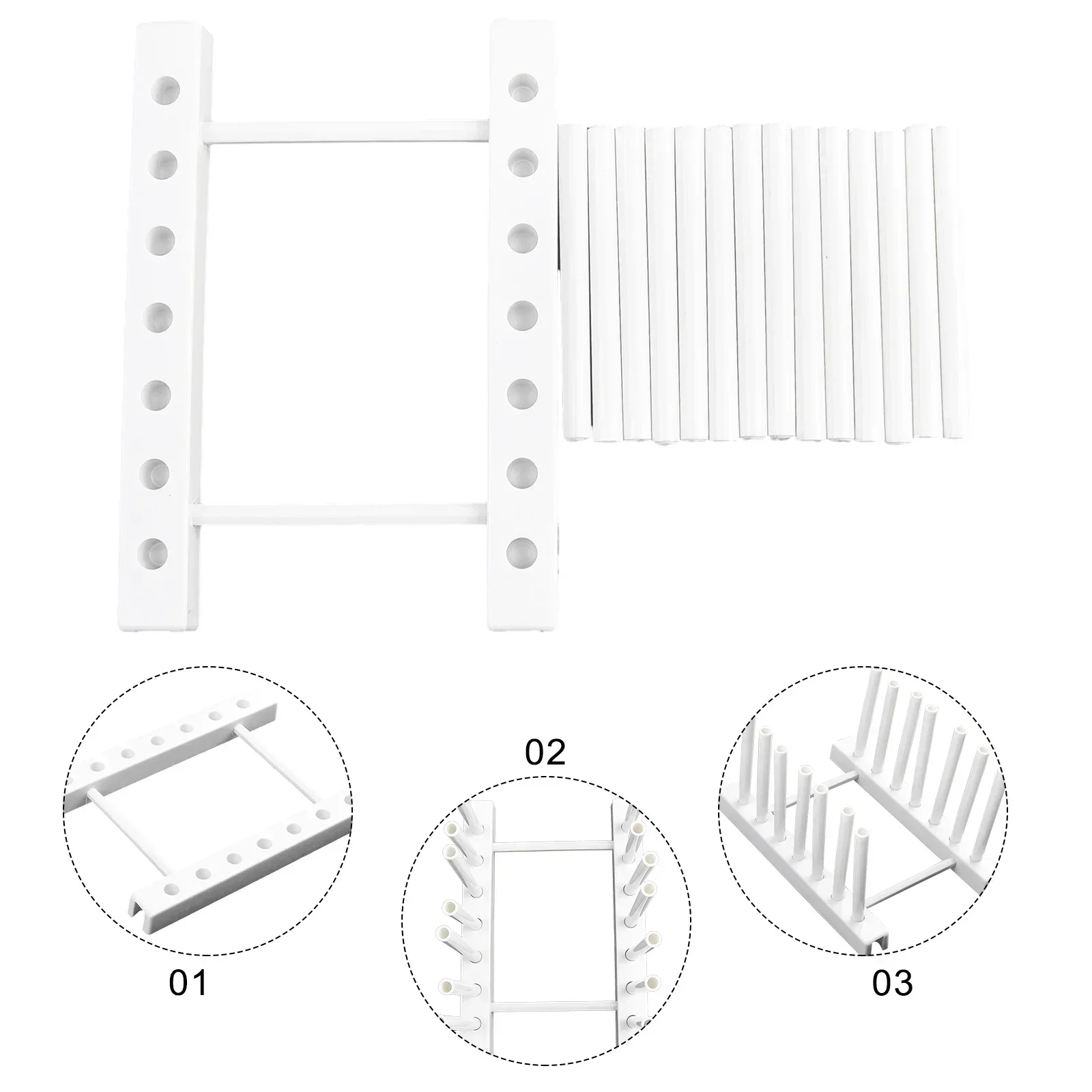 Detachable Plastic Kitchen Dish Bowl Plate Drying Utensils Rack Drainer Holder Tray Stand Home Kitchen Storage Racks Storage