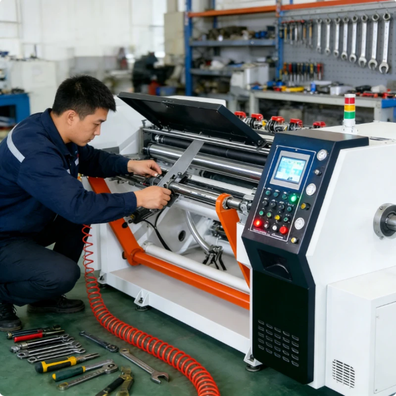 Slitting Rewinding Machine Industrial Automatic Paper Film Roll Slitter Rewinder Precision Tension Control for High Efficiency