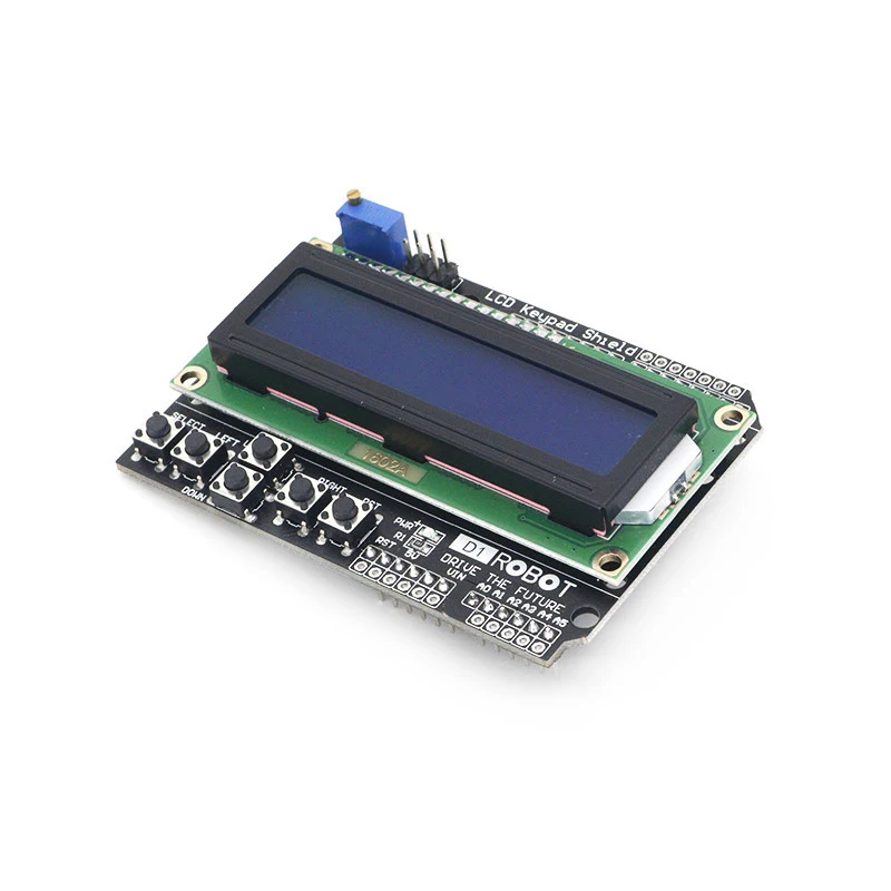 1/2/5/10/30Pcs LCD1602 Character LCD Screen Input/Output Expansion Board Keypad Shield Suitable For Arduino