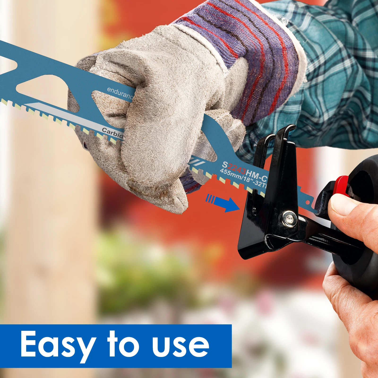 Metal multi purpose reciprocating saw blade saw blade high efficiency and durability suitable for cutting various materials