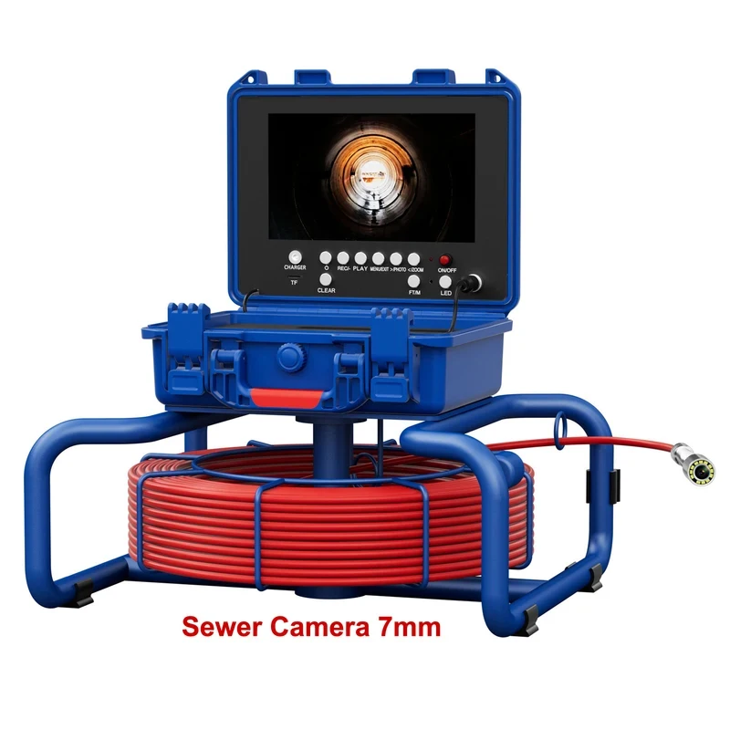 

high quality Industrial Drain Inspect Scope Cctv Snake Pipelin Well Video System Cleaner 0m Inspection Pipe Sewer mm