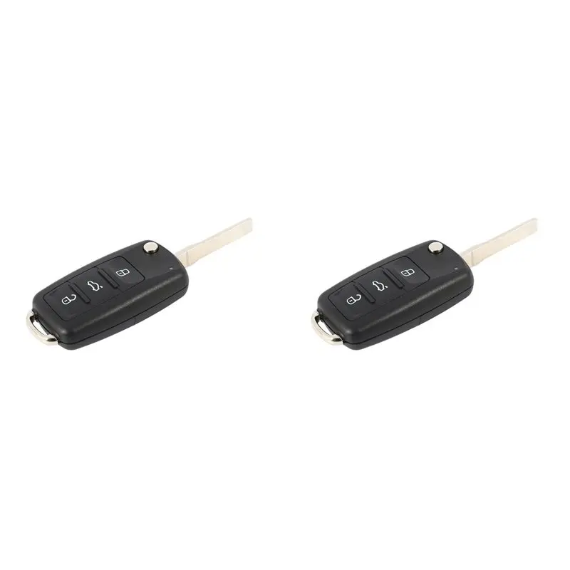 Unusual 2X Remote Key 5K0837202AD 5K0 837 202 AD For Beetle/Caddy/Tiguan/Touran/UP 2009-2014/Eos/Golf/Jetta//Scir