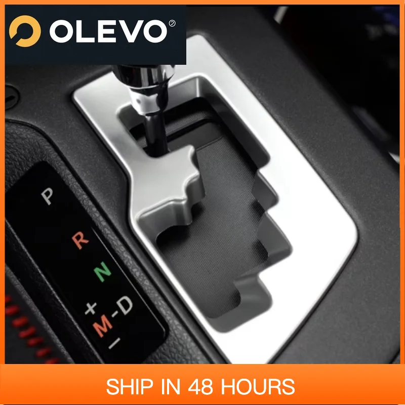 

New For Toyota RAV4 RAV 4 2016 2017 2018 Accessories ABS Plastic Chrome Color Car Gear Shift Panel Decorator Cover Left Hand Dri