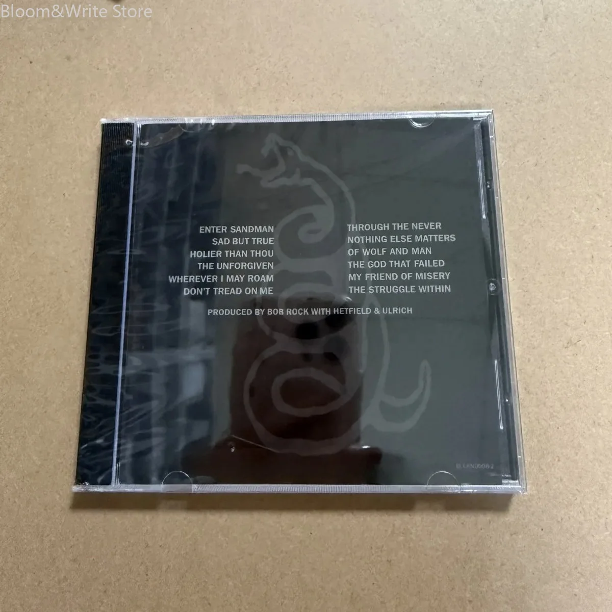 Colección de Música Clásica de Rock Heavy Metal: CD del Álbum Clásico de Black Snake, Música para Walkman, Sonidos para Coche, Colección de Música para Fiestas