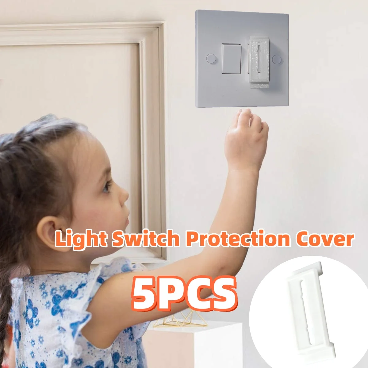 5Pcs Light Switch Protection Cover Circuit Breaker Switch Monitoring Observation Cover Family Intelligence Control Accessories