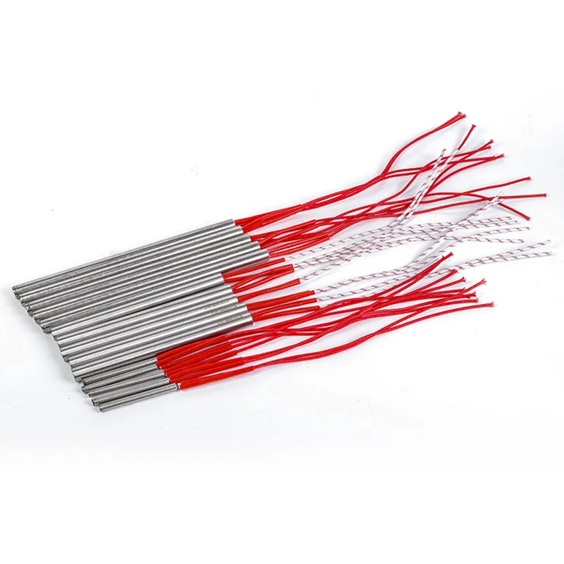 6 8 10 12 x 120 150 180 200 250 280 300 350 Heating Cartridge Heater AC 220V Mold Heating Element 1piece Select