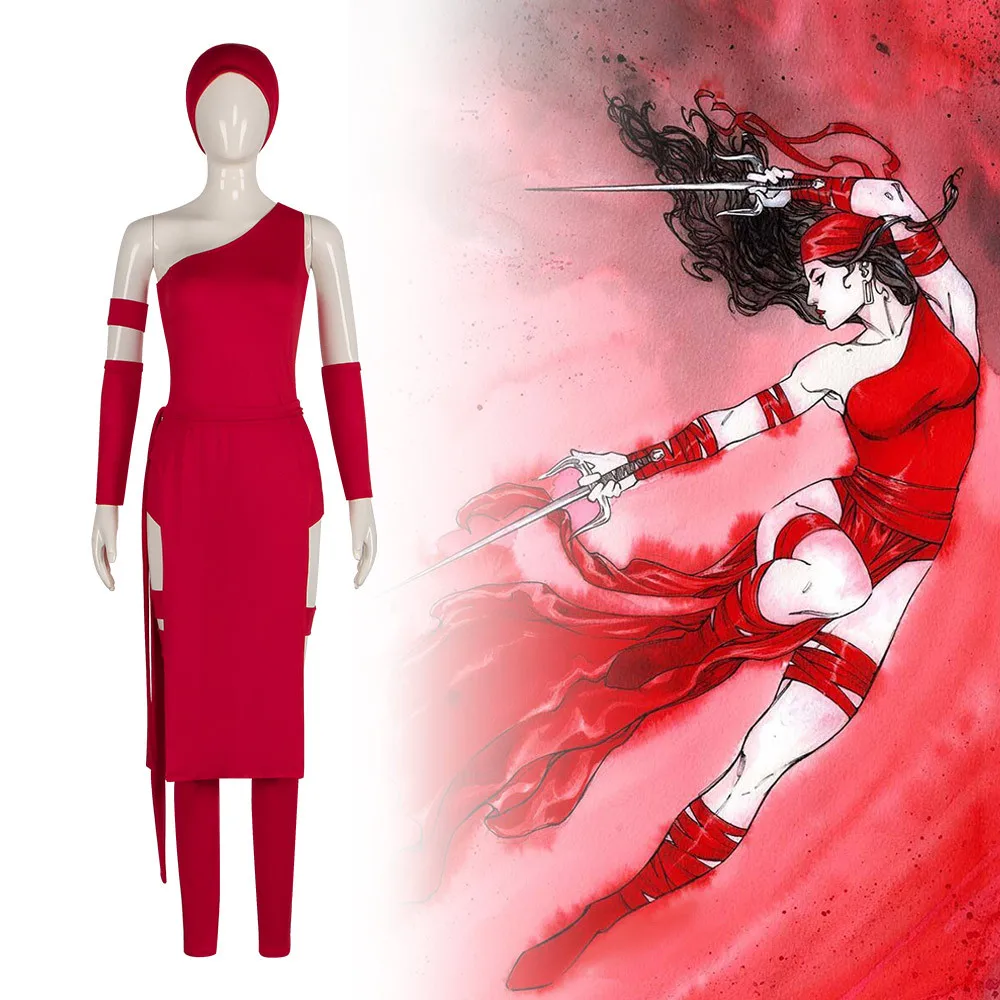 costume-de-cosplay-daredevil-bande-dessinee-elektra-assassin-erica-legende-du-poing-rouge