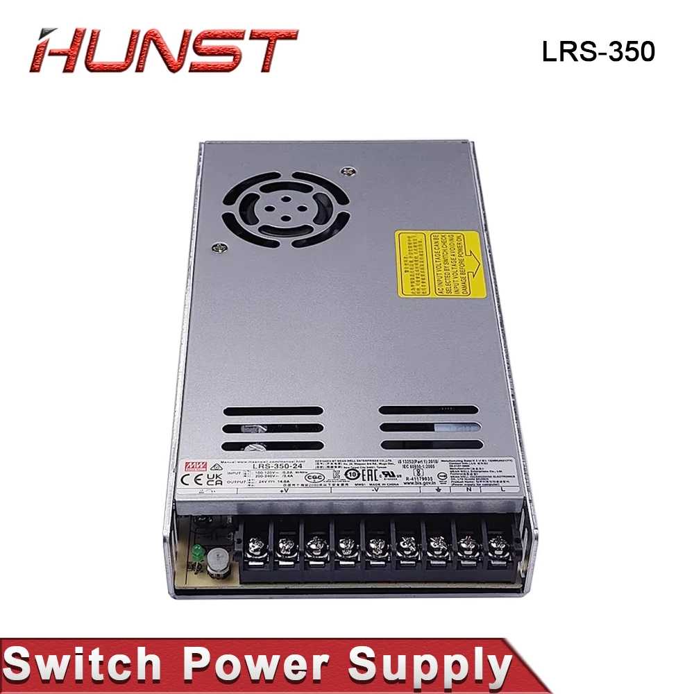 Hunst Meanwell LRS-350 Switching Power Supply 24V 36V 350W Original MW Taiwan Brand LRS-350-24