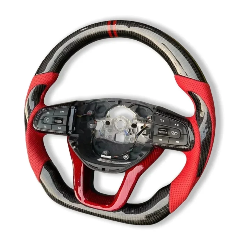 

Customize Carbon Fiber Steering Wheel for Lynk & Co 01 02 03 05 06 Sport Style Alcantara LED Steering Wheel Car Accessories