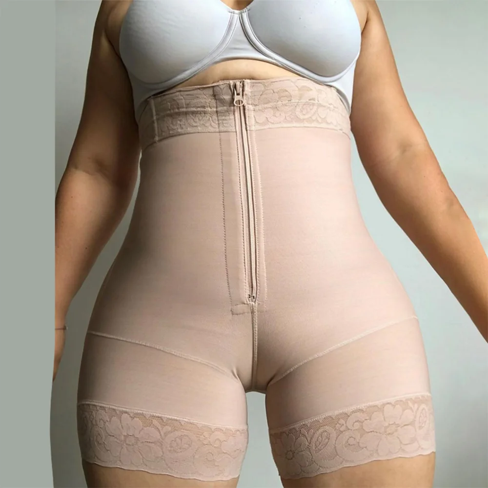 

Girdles for Women Shaper Faja Shapewear Shorts Post Surgery Stage 2 Butt Lifter Seamless Underwear Buttock Enhancer Plus Size