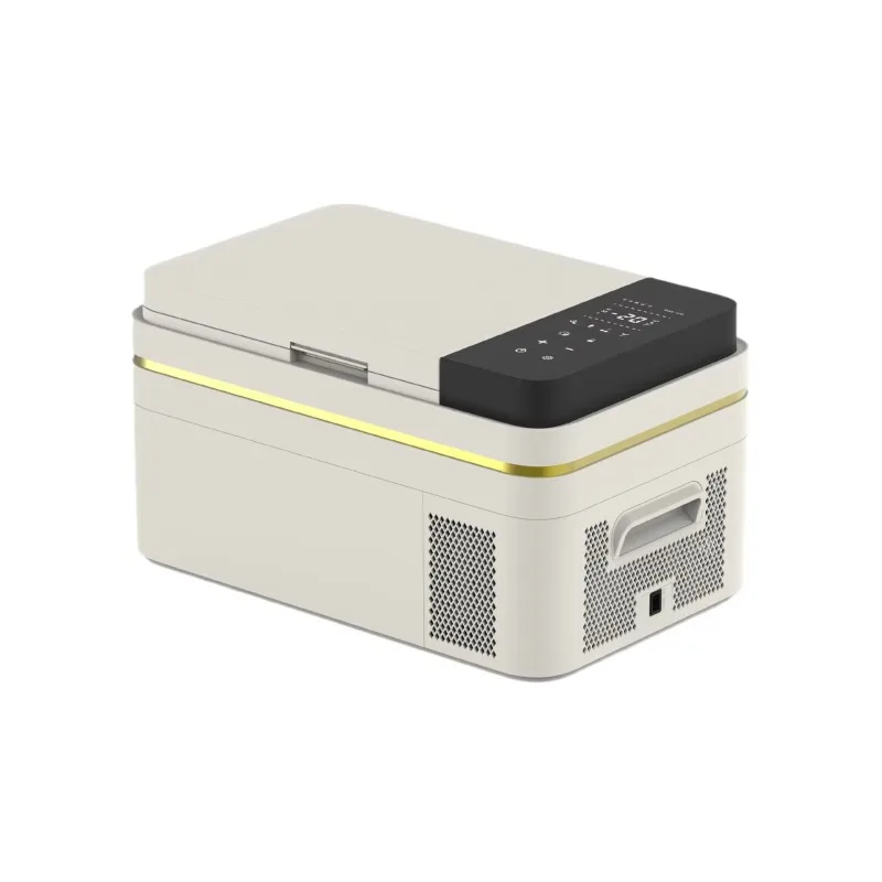 

Portable Compact 12V/24V/220V 20L/25L/30L Plastic Door Car Refrigerator Compressor Freezer -20C Temperature Camping Outdoors RVs
