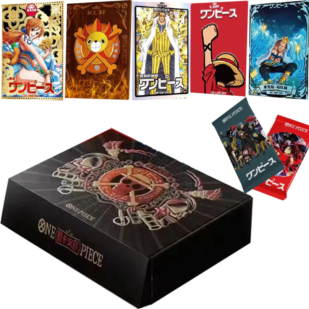 

2024 Newest One Piece Collection Card Luffy Boa Robin Booster Box ACG CCG TCG Hit Doujin Toys And Hobbies GiftBirthday gifts