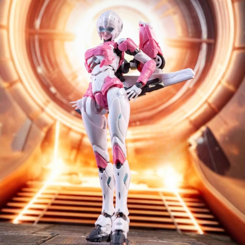 【Spot Goods】Transformed Toys M66336 Feinbeschichtete zusammengebaute Version Pink White Meili Ash Alsey Modell Originalverpackung Sammlung Geschenk