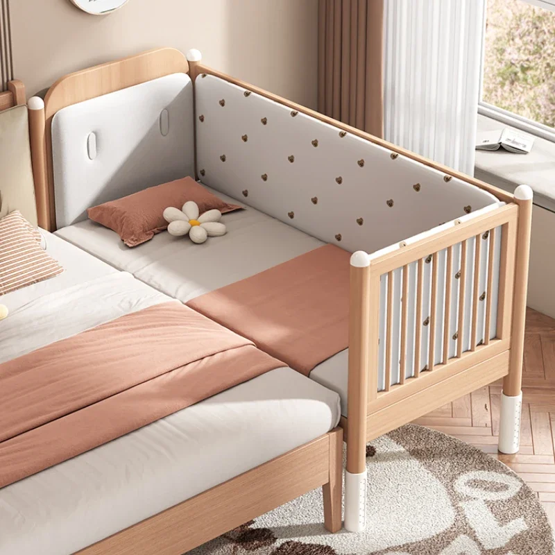 Luxury Kids Bed Child Hut Lіko Baby Things Handrail Safety Children Bassinets Newborn Children's Family Cama Infantil 10 Years