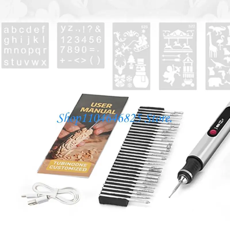 

Electric Engraving Tool With Powerful Motor Adjustable Gear and Safety Features for Crafting Applications