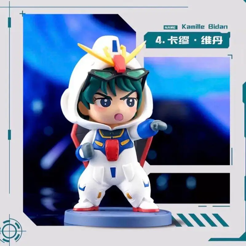 Bandai Bnfigure Q Pyjama Mobile Suit Gundam Universal Century Blind Box Pyjama Outfit Figuur Deel 2 Voor Anime Verzamelaars