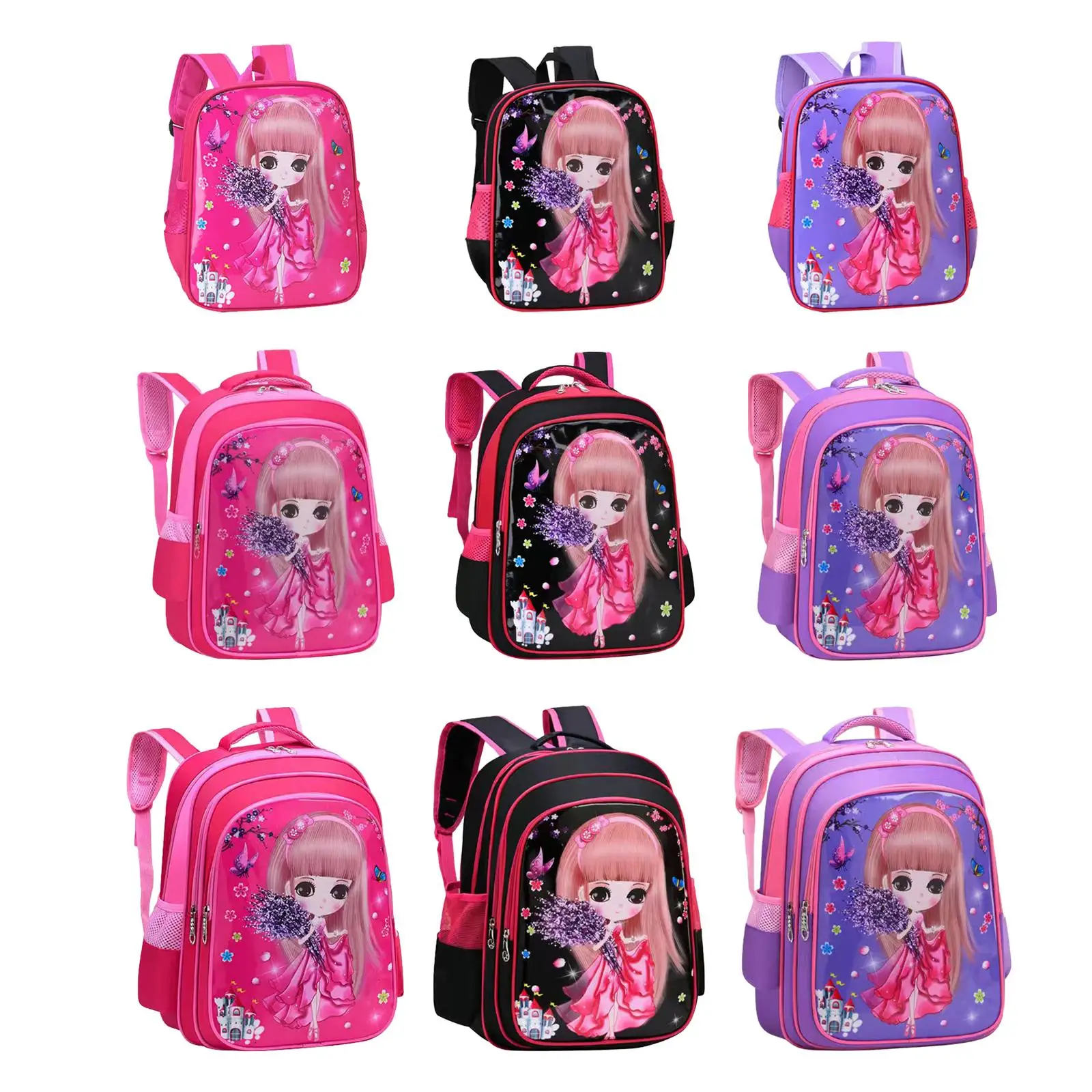 Girls Backpack Durable Stylish Girls Rucksack for Birthday Gift Party Biking