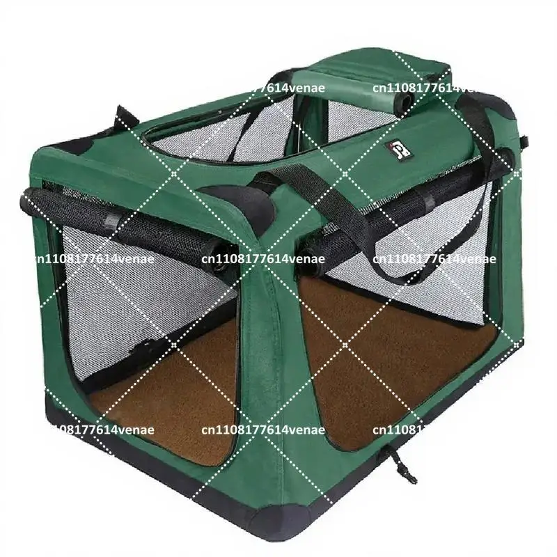Portable Pet Cage Foldable Travel Kennel Tent for Medium Large Dogs Cats Indoor Outdoor Use