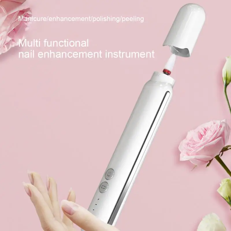 Nail Instrument Secure Positive Negative Switching Exfoliator Ceramic Grinding Head Convenient Charging Manicures Tools Manicure