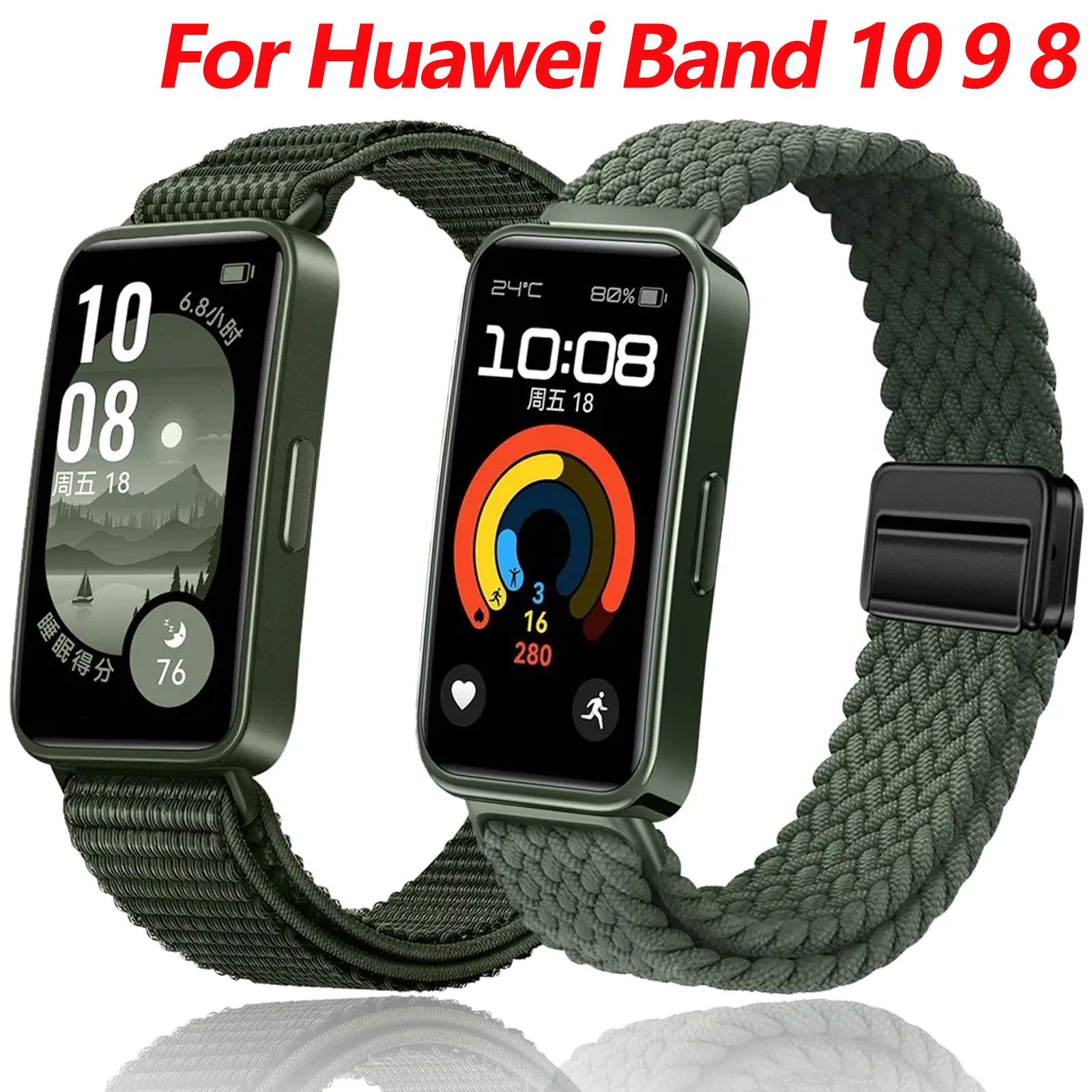

Nylon Strap for Huawei Watch 10 9 8 Breathable Original Bracelet Watchband Correa for Huawei Band 10 Sport Wristband Accessories