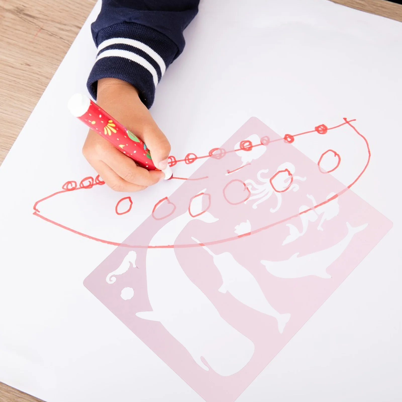 

14 Hand Templates PET Plastic Diy Hand Account Template Reusable Scrapbooking Crafting Painting Stencils DIY