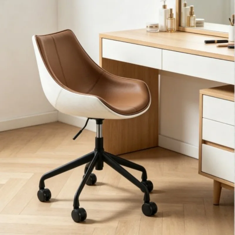 Simple and stylish computer office conference chair household liftable rotating mobile study leisure designer office chair