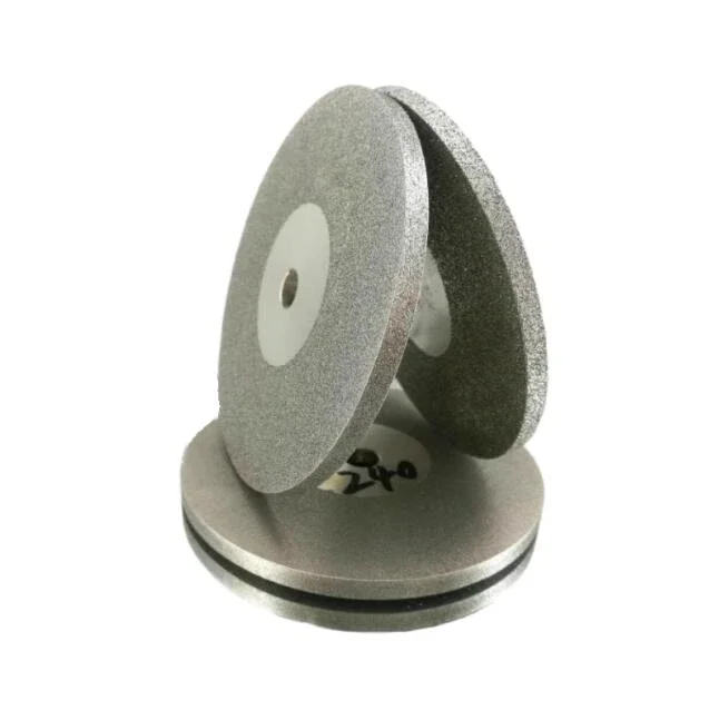 Electroplated diamond grinding wheel 100mmx5x10mm hole table grinder ceramic gemstone agate tungsten steel alloy grinding wheel