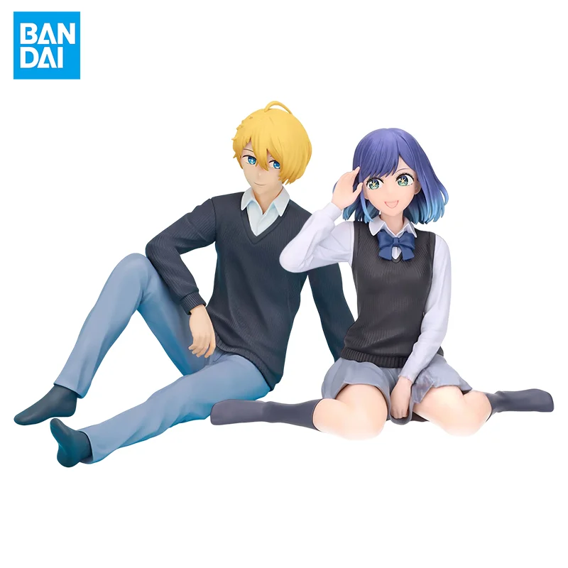 Bandai genuíno oshi no ko quebrar tempo kurokawa akane akua anime bonito menina figura de ação brinquedo coleção ornamentos adultos crianças