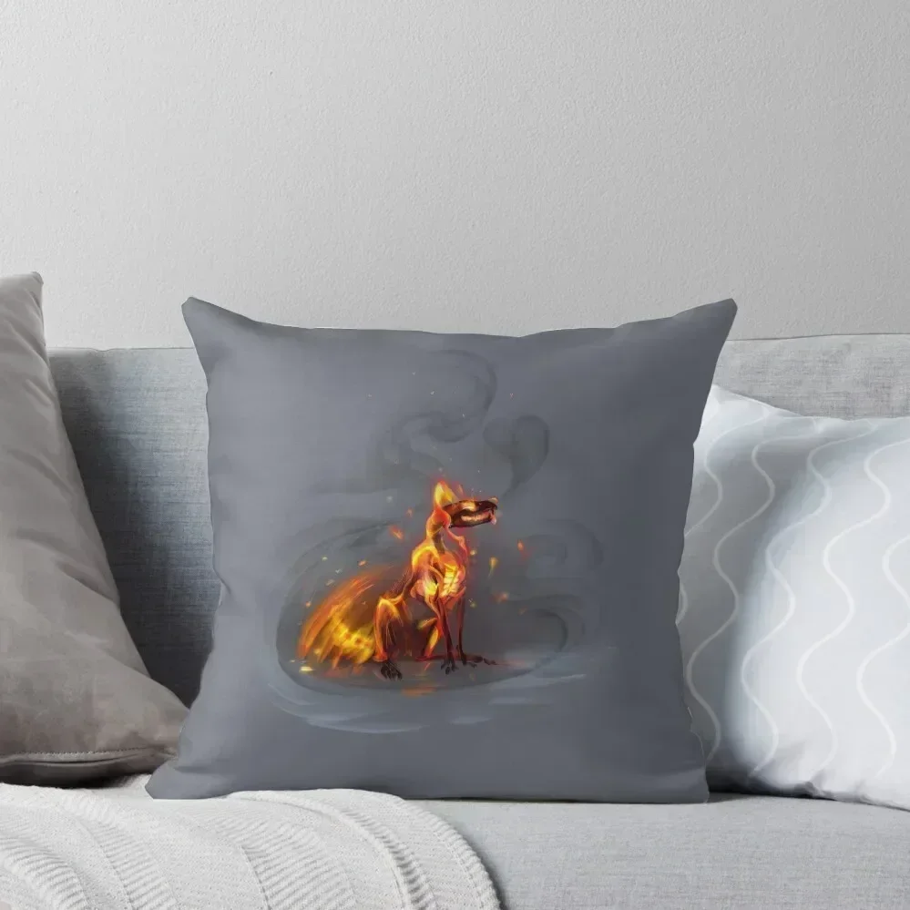 

Harbinger the Happy Hellhound Throw Pillow Christmas Cushion For Home Pillows Aesthetic Room decorating items pillow