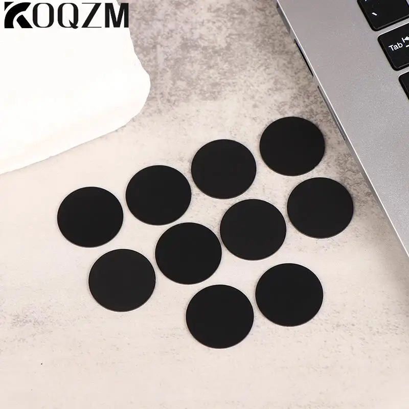 5pcs Rewritable Black White Ntag215 NFC Round Coin 504 Bytes Smart Ntag215 Card Labels 25mm For NFC Phone Game