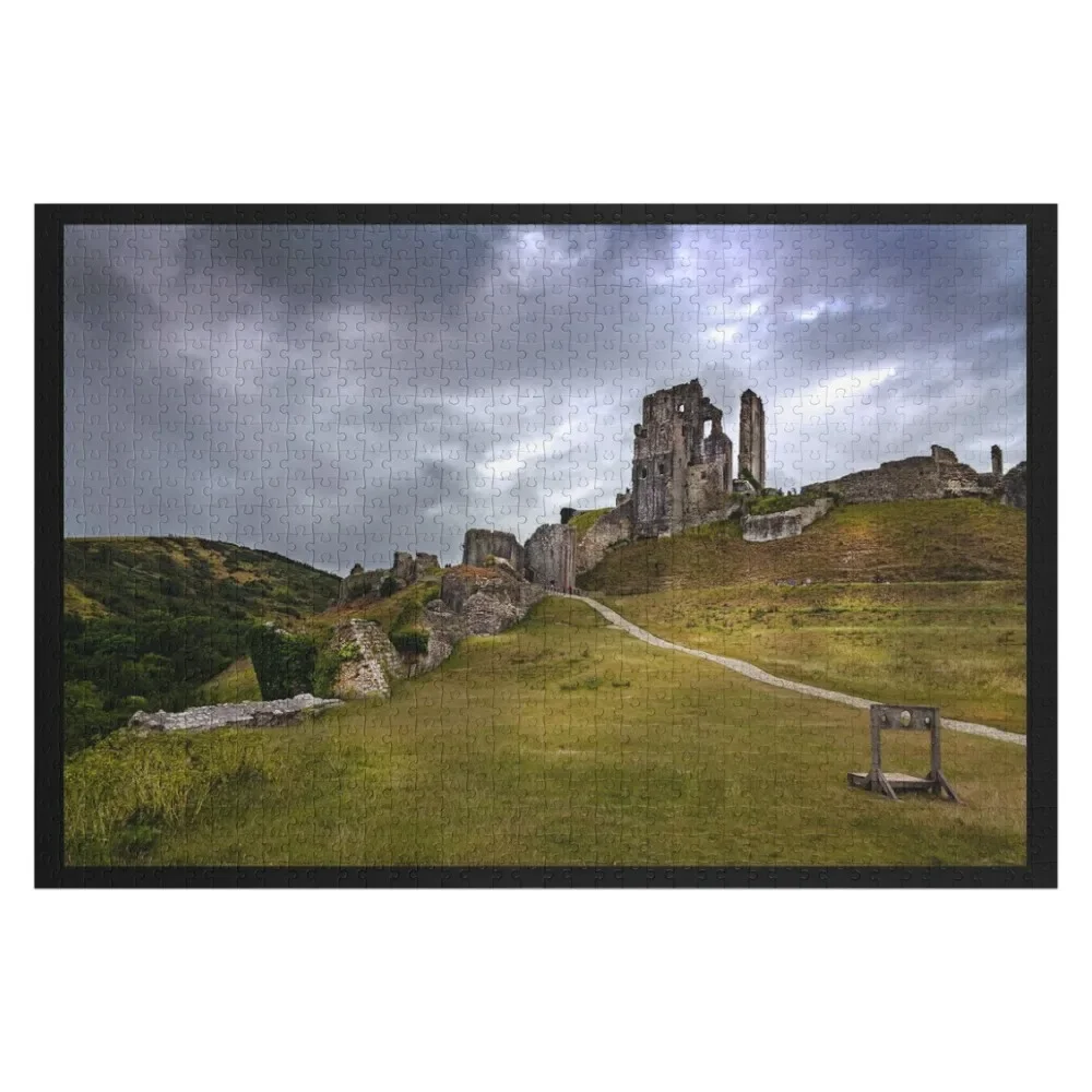 

The Ruins of Corfe Castle Jigsaw Puzzle Personalized Toys Customized Picture Puzzle