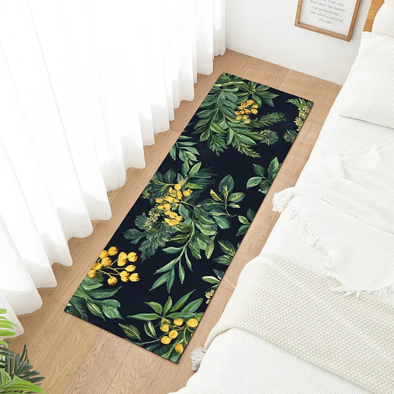 

High-grade printed carpet for bedroom, non-slip and dirt-resistant carpet, absorbent carpet for bathroom and oil-proof carpet 。