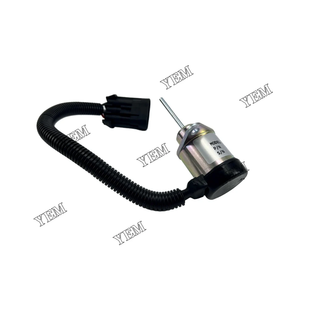 For Bobcat SOLENOID SHUTOFF FUEL 6691498 E35Z E35ZN E42 E50L E55L S16 S18 S450 S510-CH10