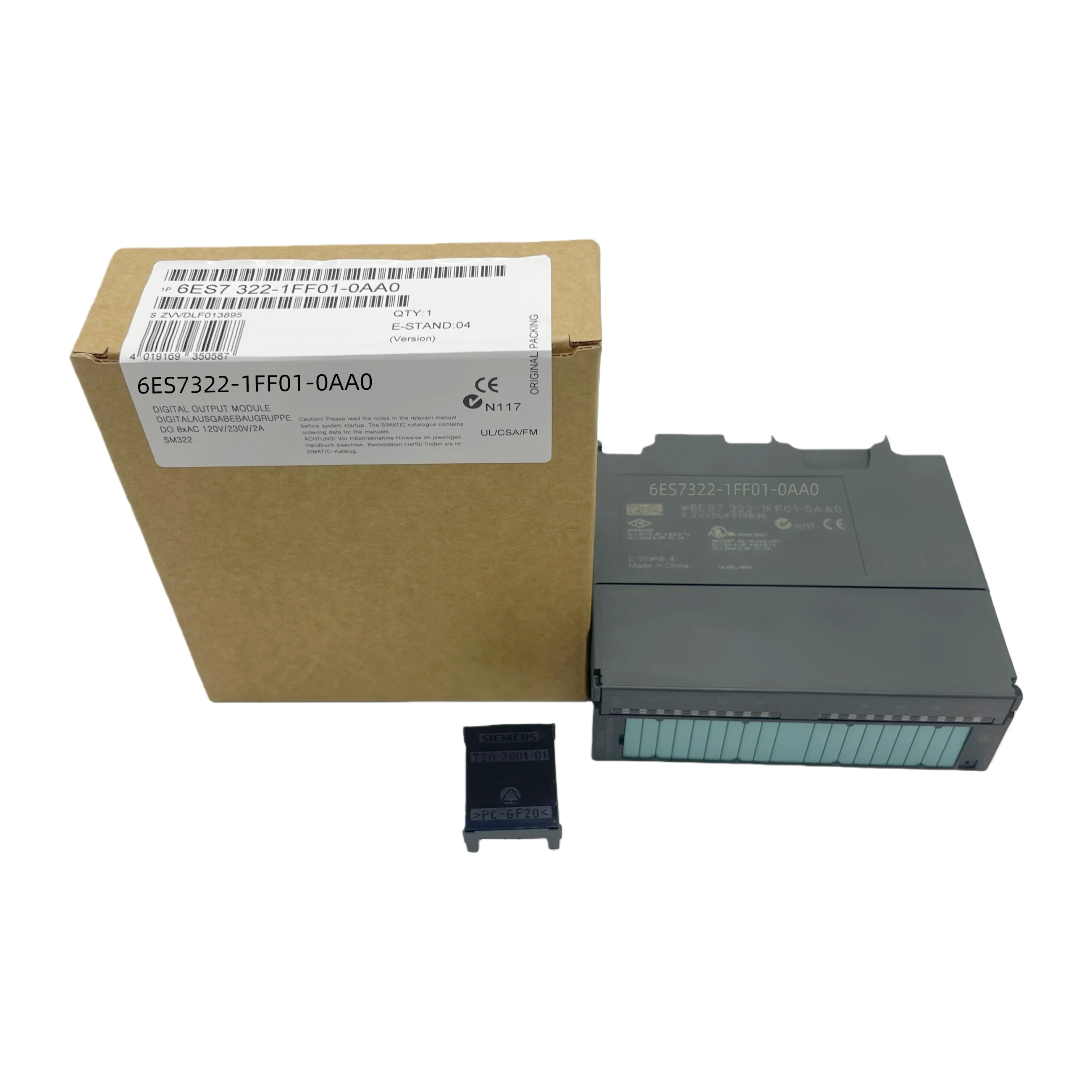

New Original 6ES7322-1FF01-0AA0 Digital Output Expansion Module with 8 I/O and 20-pin Connector for Signal Conversion and Execut