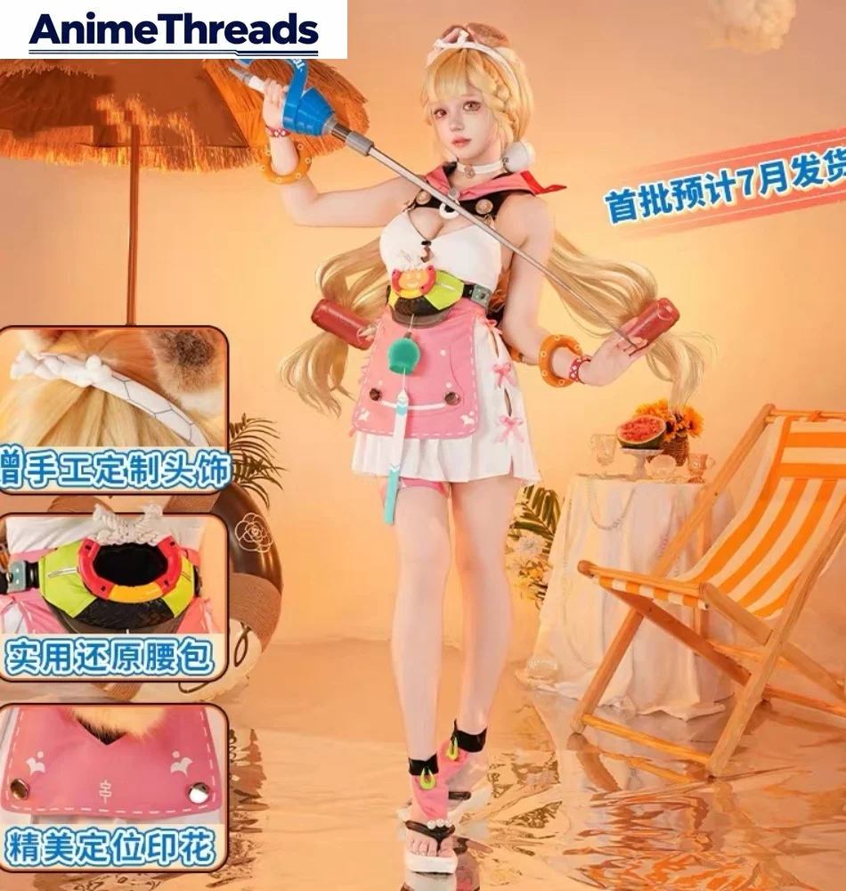 

Zenless Zone Zero Alice Thymefield Swimsuit Cosplay Costume Cos Game Anime Party Uniform Hallowen Play Role Clothes Clothing