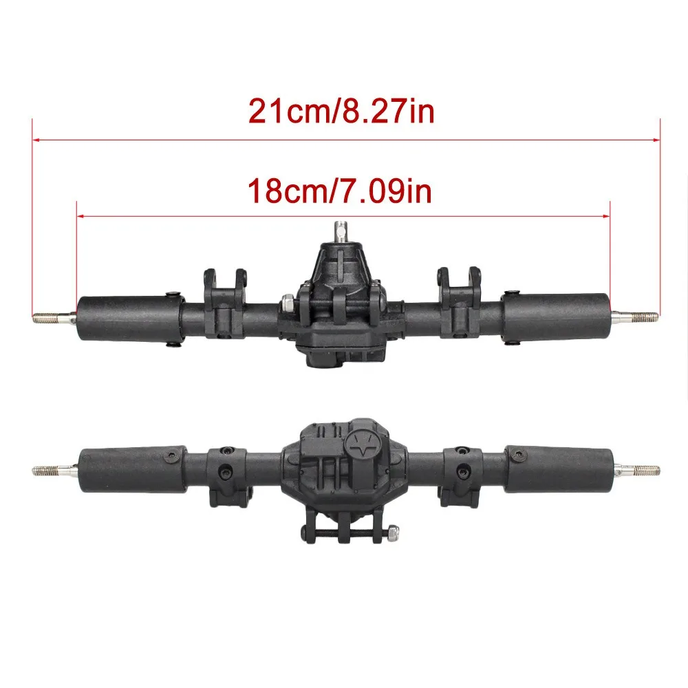 Front and Rear Differential Axle for Axial SCX10 II 90046  1/10 RC Crawler Car Upgrade Parts Accessories ﻿