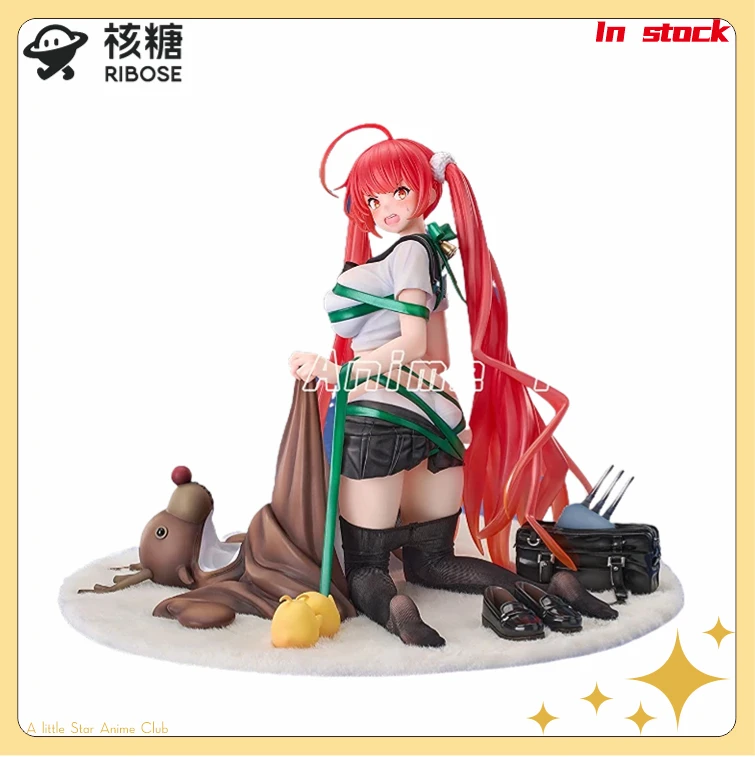 

Оригинальные анимационные фигурки RIBOSE Azur Lane USS Honolulu Bold Miss Elk в масштабе 1/6, модели-украшения