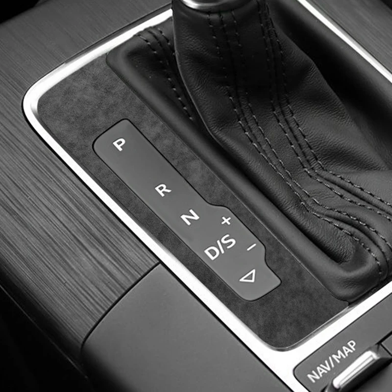 

For Audi 8V A3 S3 (2014-2019) Sport Gear Shift Cover Panel Trim Stickers Car Interior Tuning Accessories Made of Alcantara