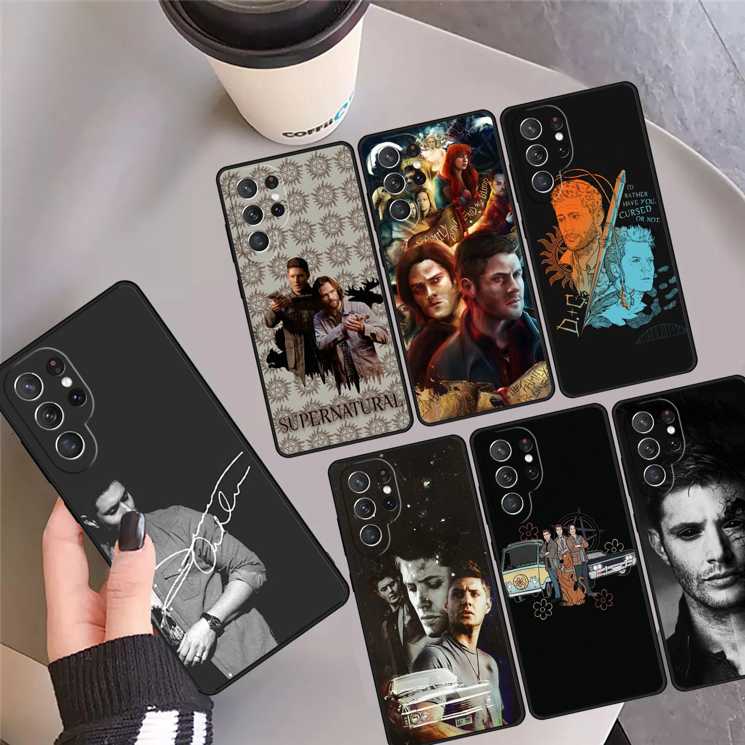 

Чехол для телефона «Сверхъестественное Дженсен Эклз» для Samsung Galaxy S24 S25 Ultra S23 S22 Plus S21 FE S20 Note 10 20 Pro