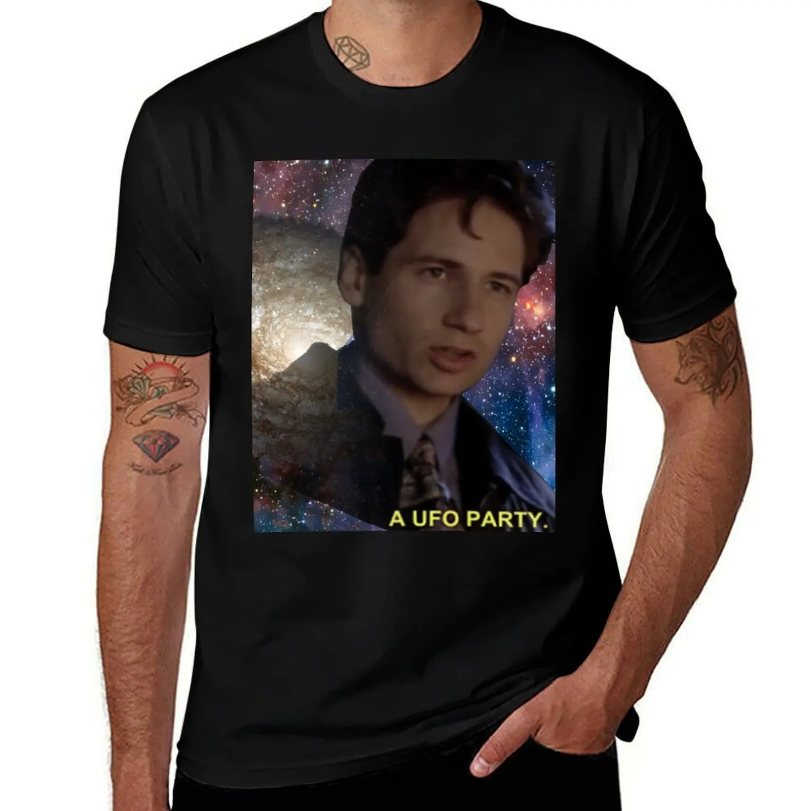 Spaced Out Mulder T-Shirt Work Comfort for Men T-Shirt