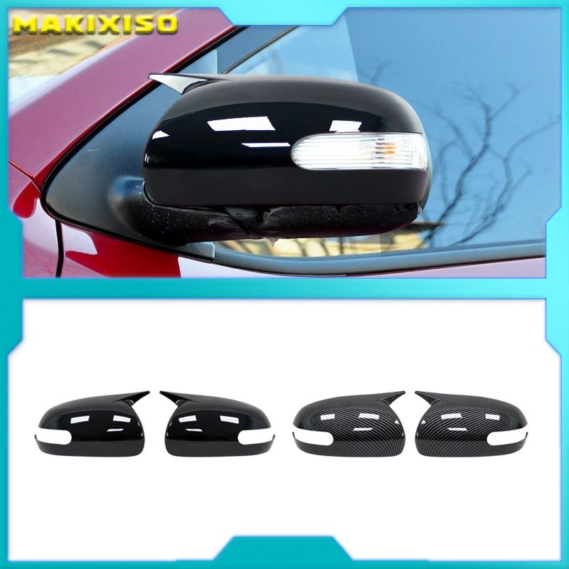 Für KIA K3 Cerato Forte 2009-2012 Rück Seite Spiegel Abdeckung Flügel Kappe Außentür Rückansicht Fall Trim carbon Faser