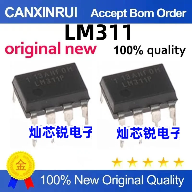 

（100 pieces）LM311P LM311 DIP-8 In-Line Voltage Comparator